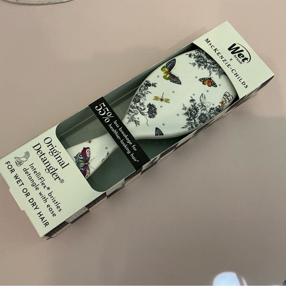 MacKenzie-Childs Butterfly Garden Hair Brush